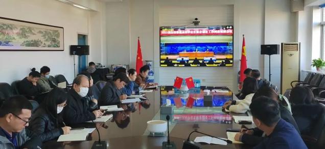 学校参加2023届全国普通高校毕业生就业创业网络视频会议暨召开金沙娱场城616652023届毕业生就业创业工作第一次推进会