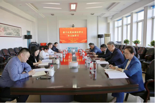  金沙娱场城61665党委理论学习中心组召开专题学习会议 学习传达习近平总书记在新时代推动东北全面振兴座谈会上的重要讲话精神